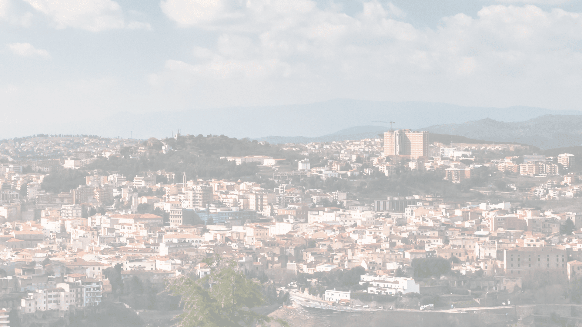 Immagine panoramica di Nuoro